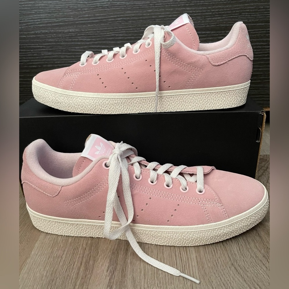 Adidas Stan Smith CS Pink Suede Sneakers - Women’s 11 / Men’s 10